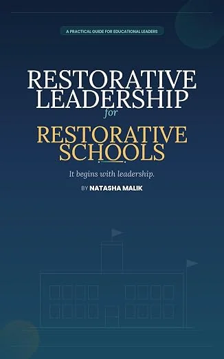 Restorative Leadership for Restorative Schools book cover